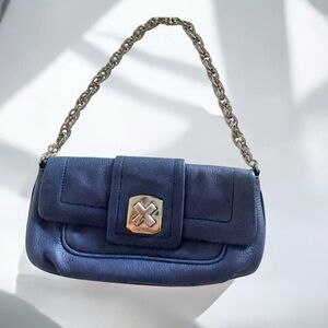 CALVIN KLEIN Genuine Leather VINTAGE Mini Purse, Clutch EUC